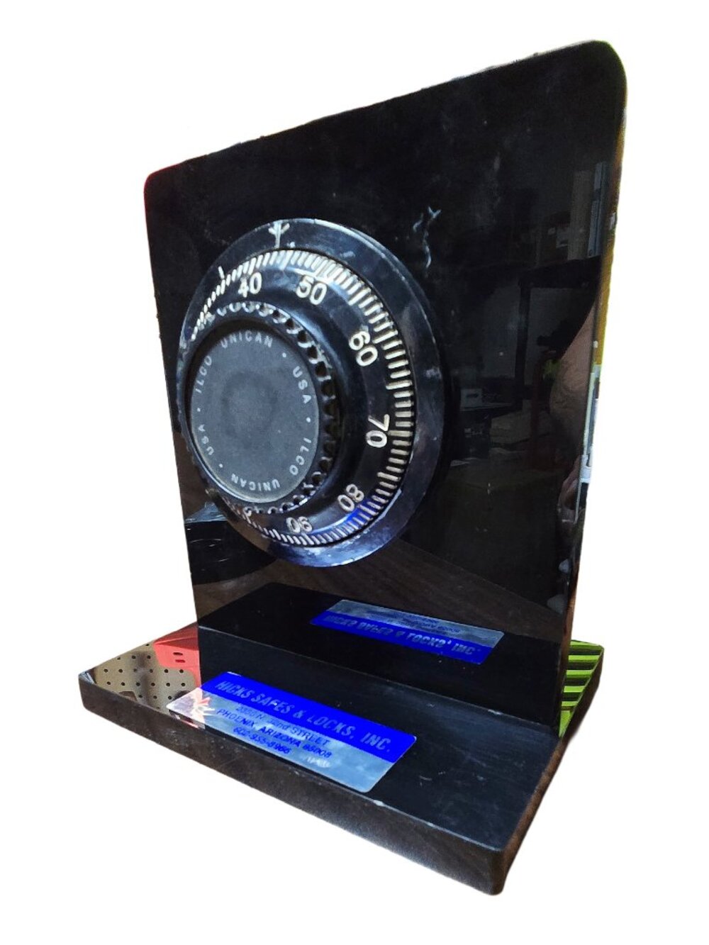 Dial Safe Lock Locksmith Display Ilco Unican USA